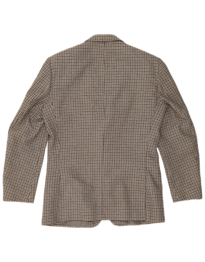 Jaqueta blazer masculina WELLINGTON Four Seasons UK 38 cinza médio Houndstooth