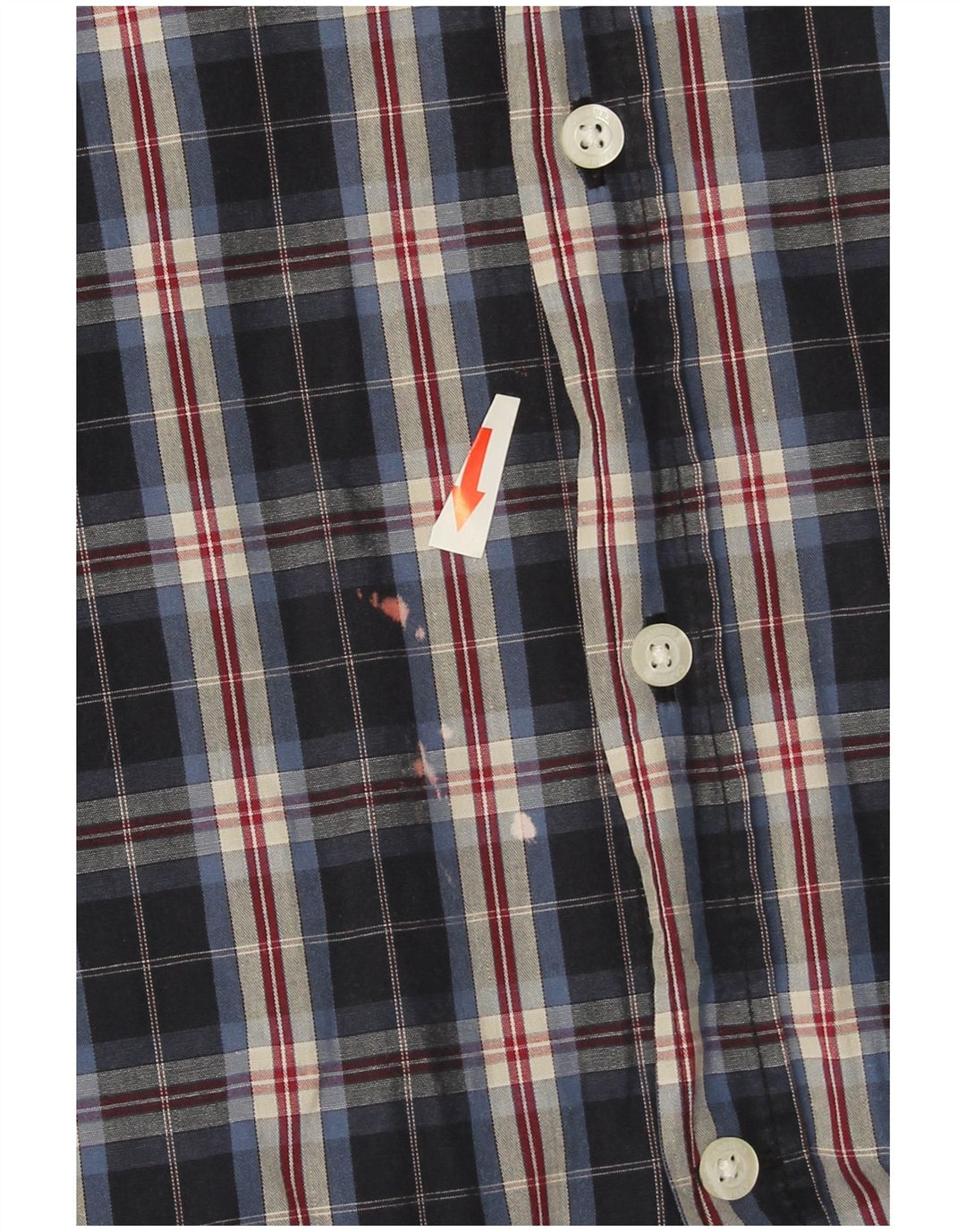 Camisa masculina Carrera 2XL xadrez azul marinho