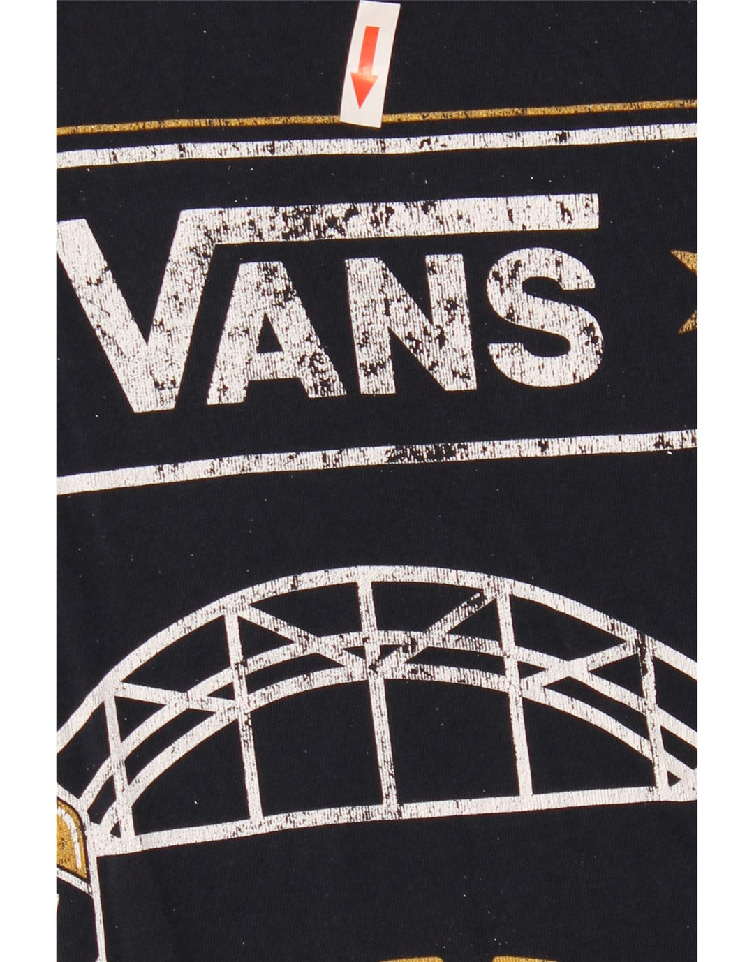 Camiseta Vans Masculina Graphic Top Médio Algodão Azul Marinho