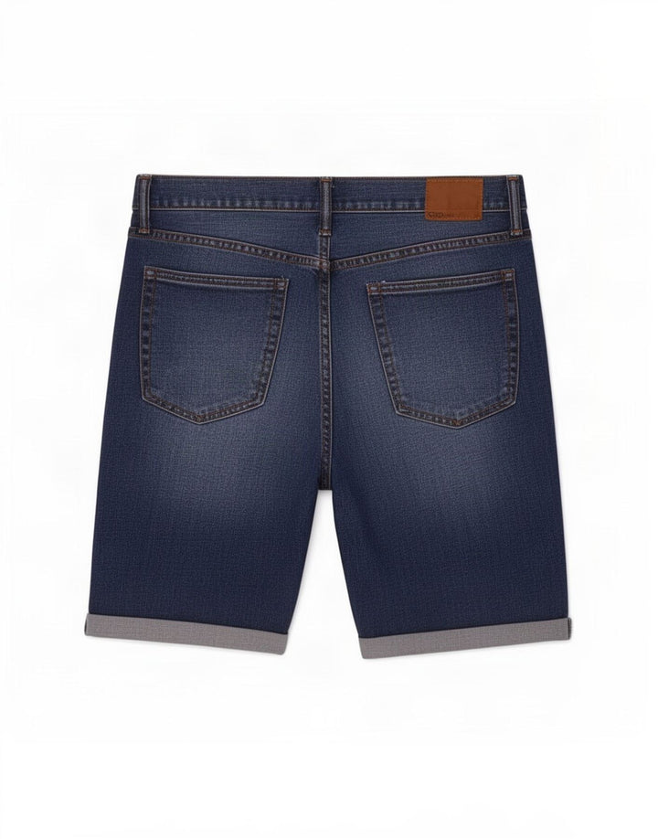 Shorts jeans feminino Gap W32 grande algodão azul