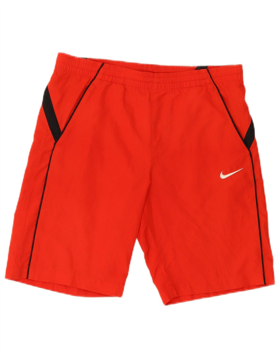 Shorts esportivos masculinos NIKE 10-11 anos médio vermelho poliéster