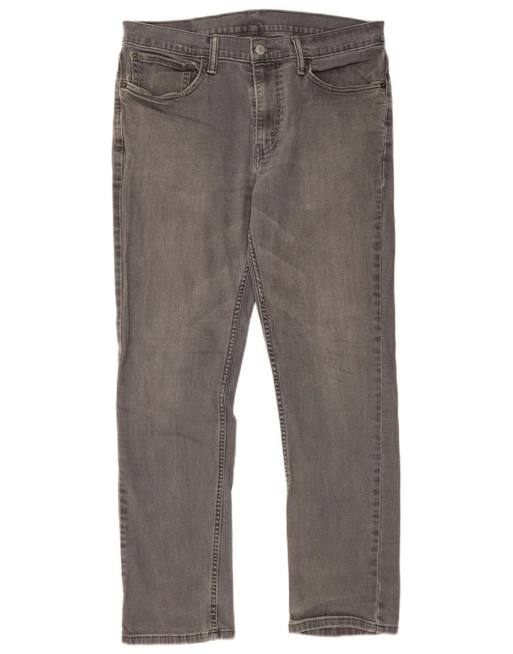 Calça Jeans Levis 511 Slim Masculina W34 L30 Cinza Algodão