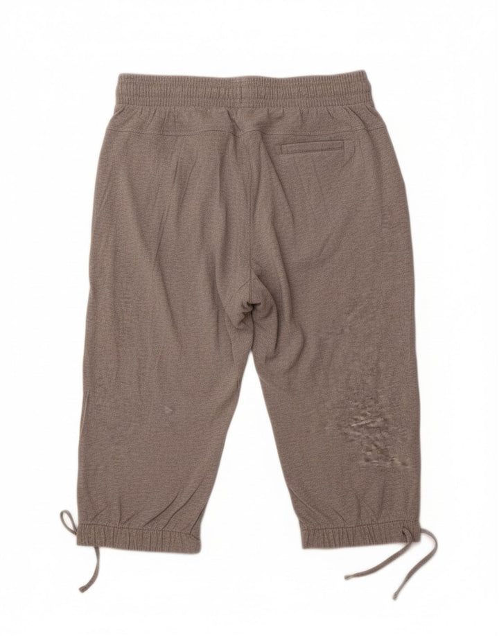 Bermuda esportiva feminina Champion Heritage Classics UK 14 grande cinza