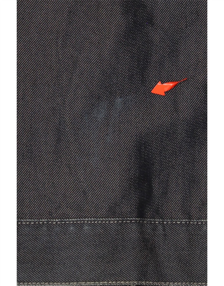 Jaqueta jeans feminina TED BAKER tamanho 2 pequeno algodão cinza