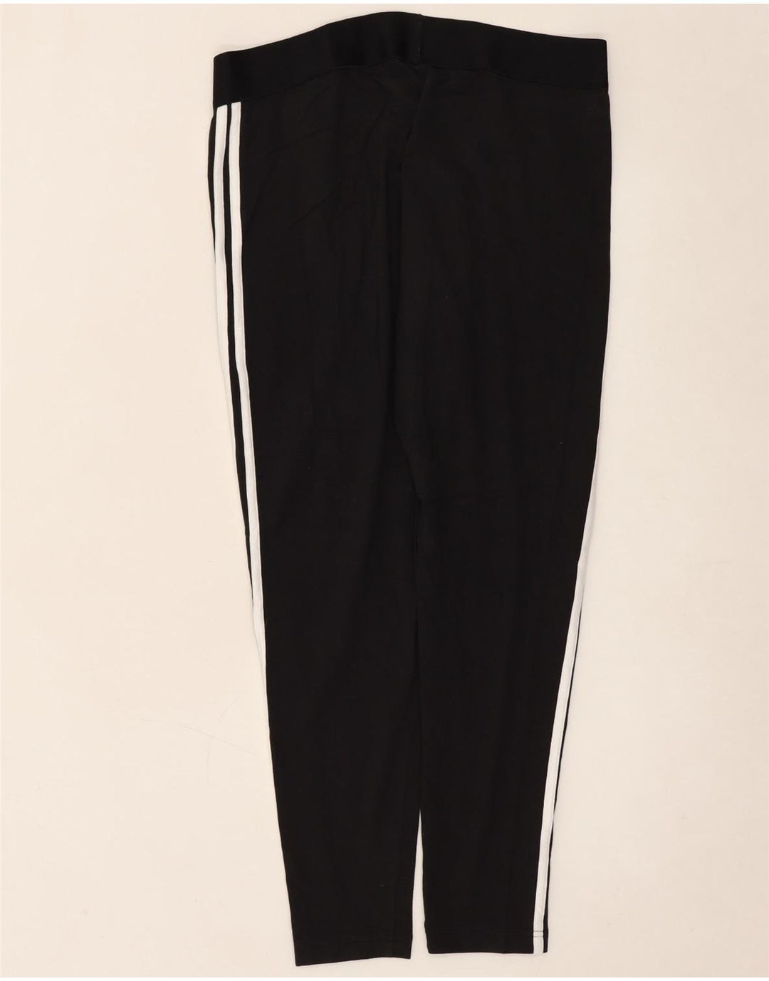 Leggings Adidas Regular Fit Femininas UK 20/22 XL Preto