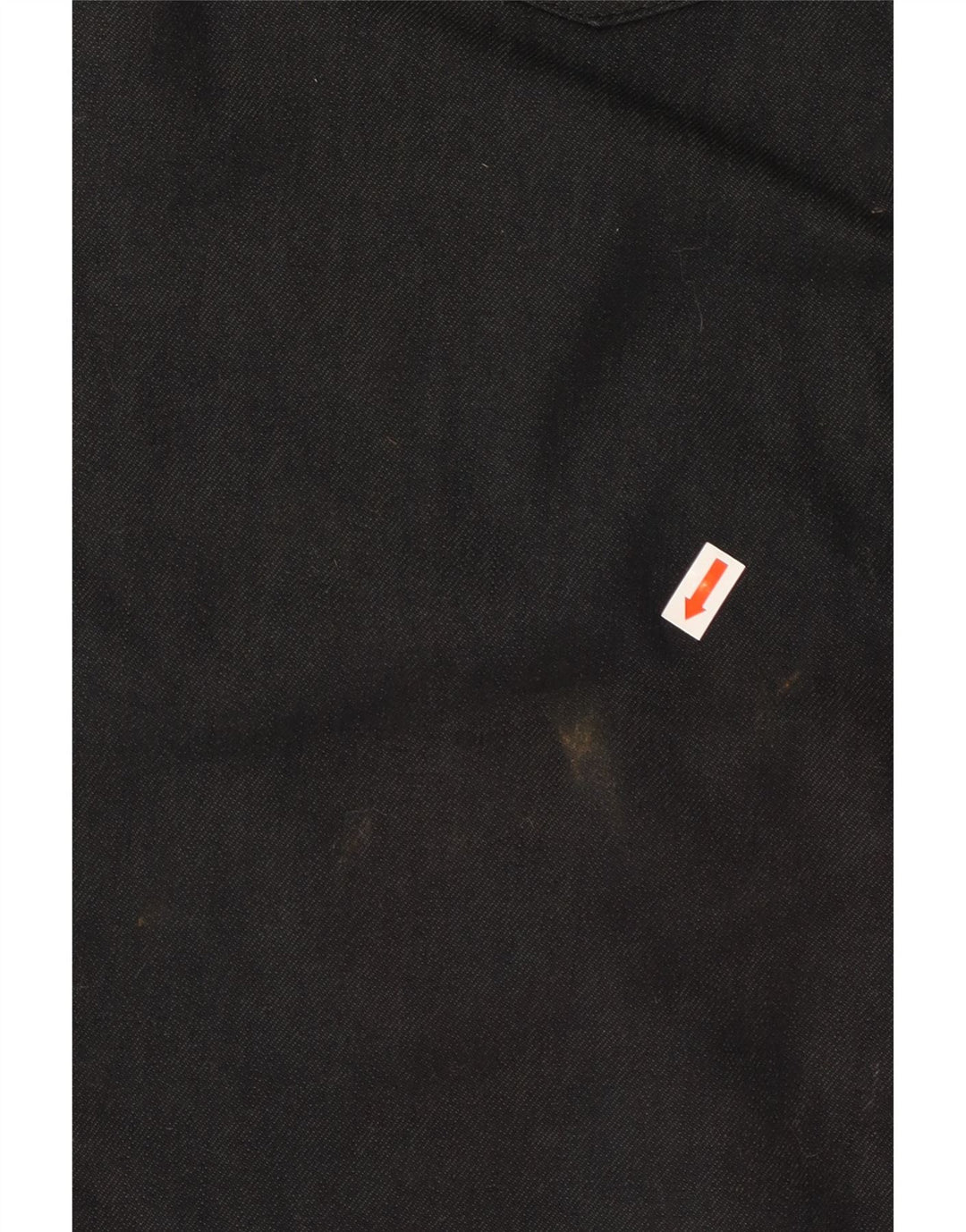 Jeans retos masculinos TRUSSARDI W36 L33 algodão preto