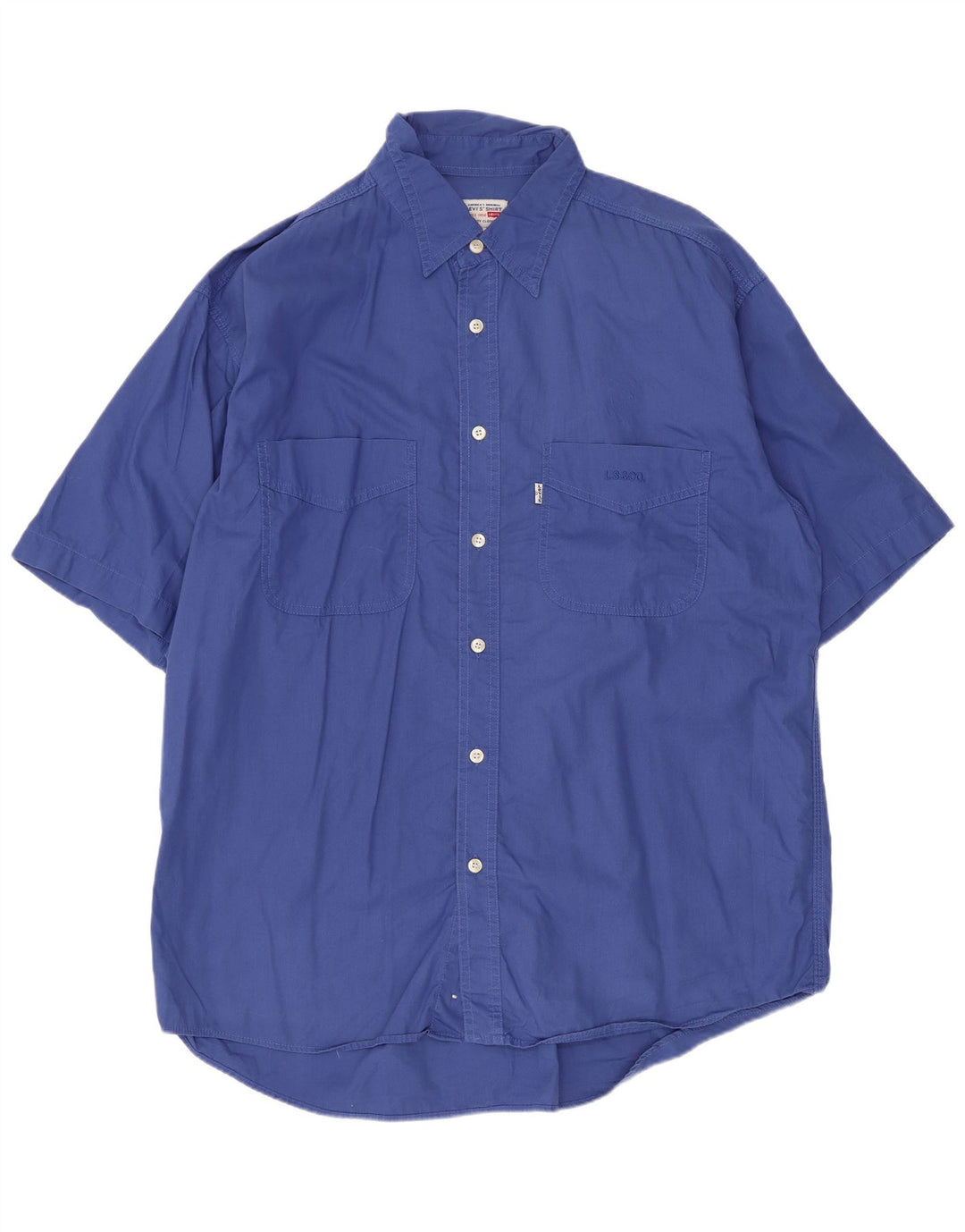 Camisa masculina de manga curta Levi's grande azul
