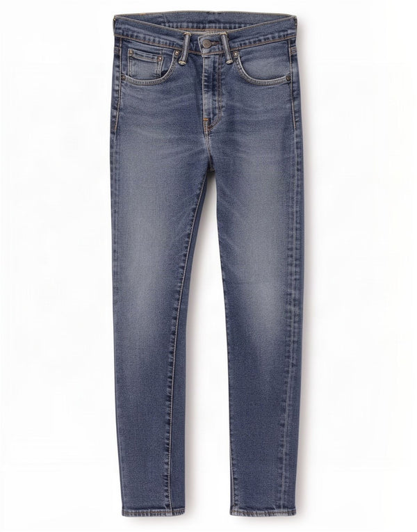 Levi's Masculino 519 Hi-Ball Skinny Jeans W30 L32 Azul Algodão