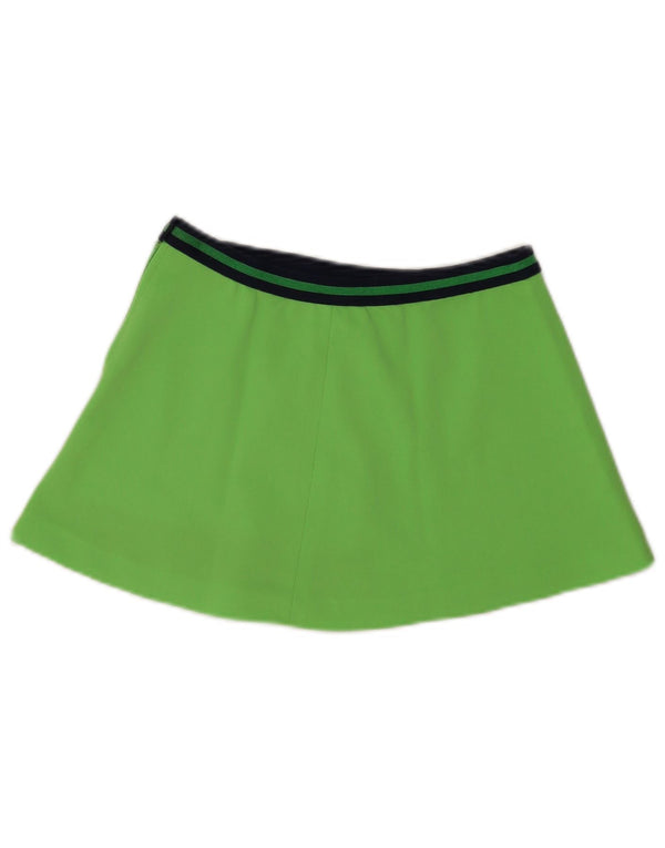 Fila Womens Tennis Saia IT 44 Médio Verde Colourblock Poliéster Esportes