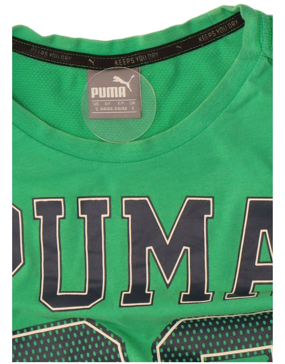 Puma Camiseta Masculina Graphic Top Pequeno Verde