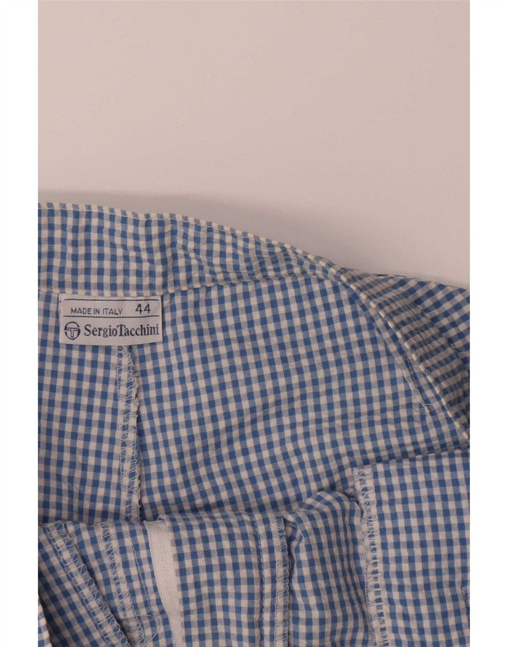 Shorts feminino casual Sergio Tacchini IT 44 médio W28 azul guingão