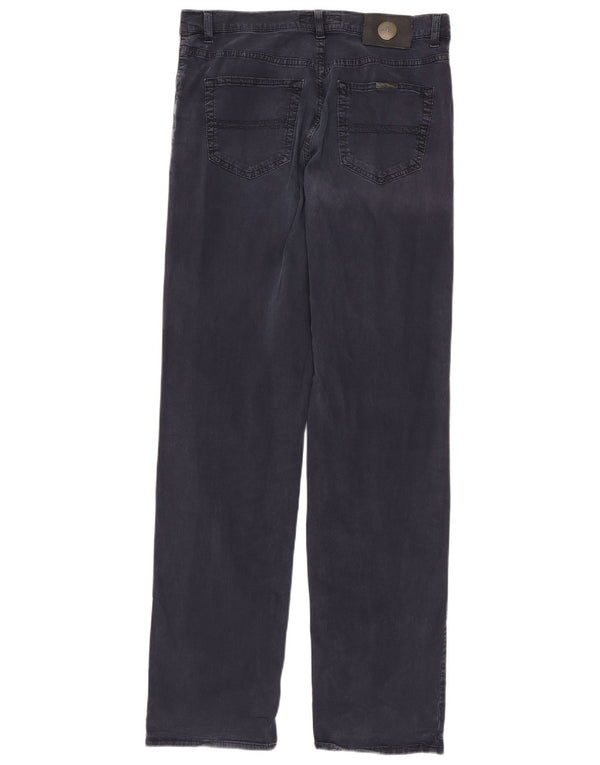 Hugo Boss Mens Slim Jeans W34 L35 Azul Marinho Algodão