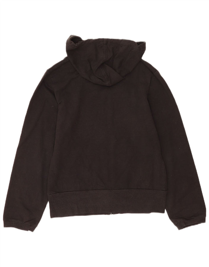 Suéter Reebok feminino com capuz e zíper UK 12 médio preto
