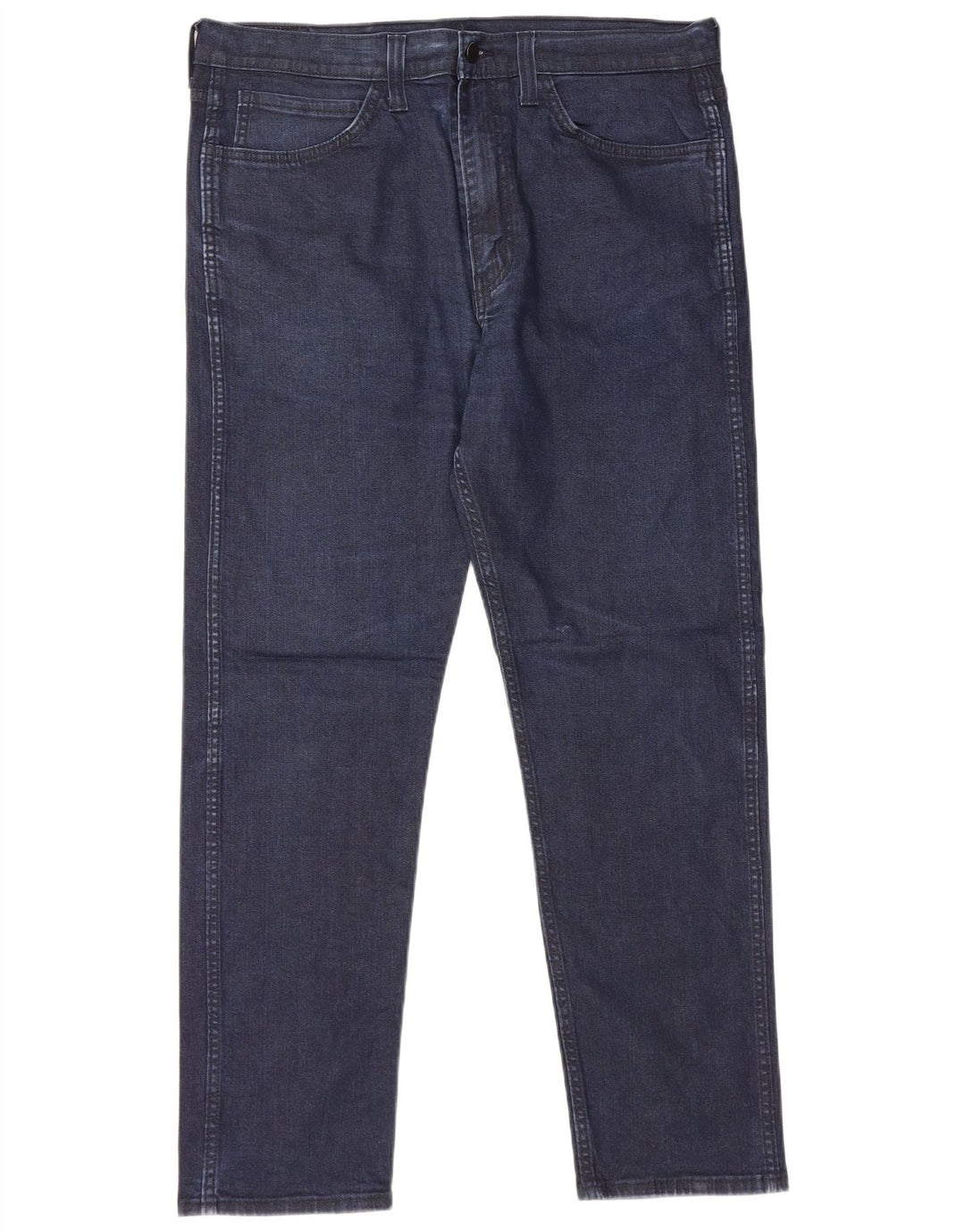 LEVI'S Masculino 522 Tapered Jeans W36 L32 Azul Marinho Algodão