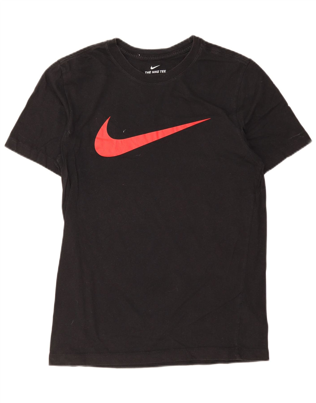 Camiseta Nike masculina gráfica top pequeno algodão preto