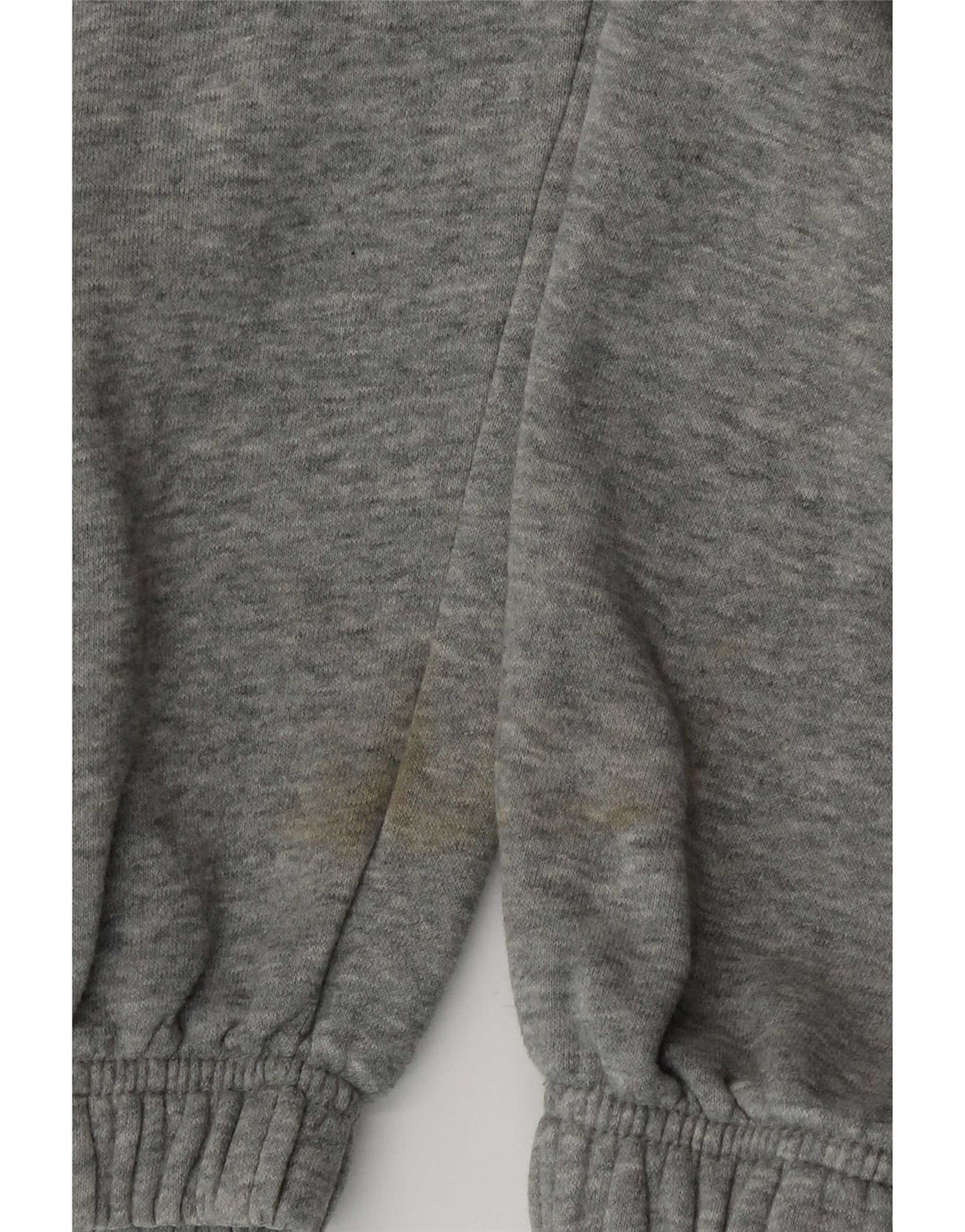 Calça de treino masculina Nike Joggers pequeno cinza manchado de algodão