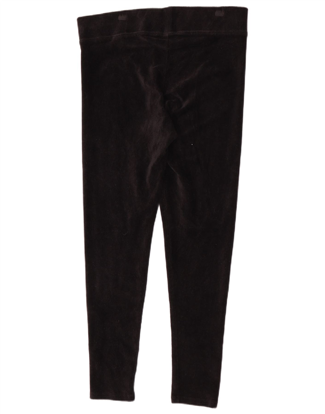 Leggings femininas Marks & Spencer Reino Unido 14 grande algodão preto