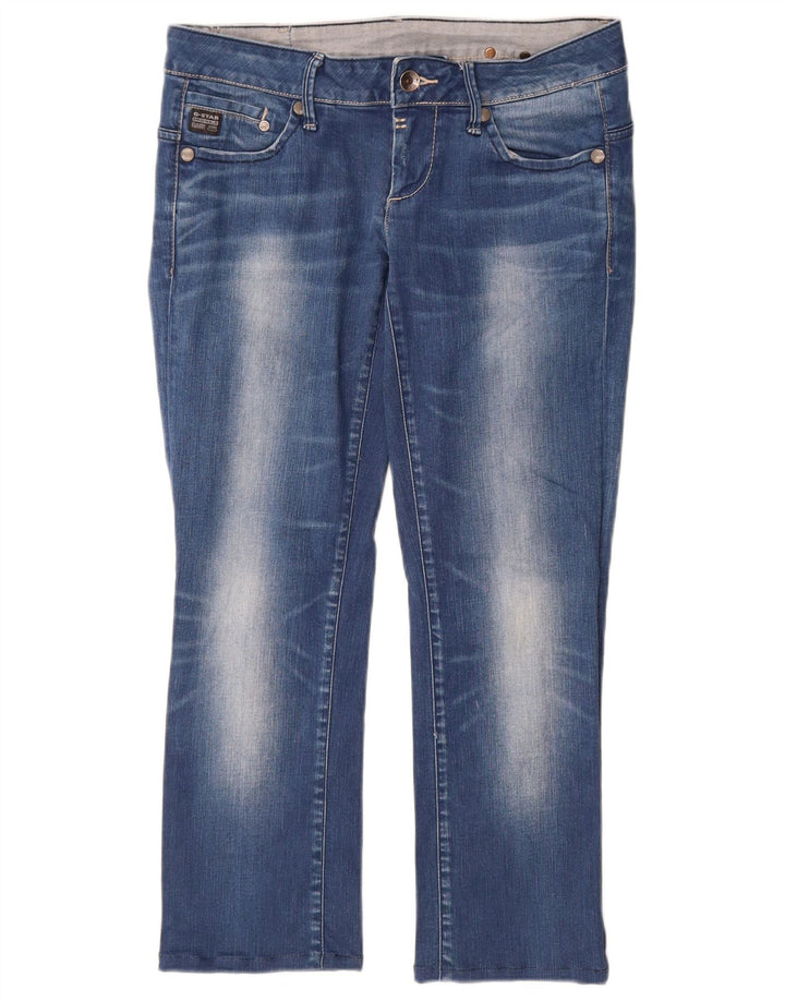 Calça jeans feminina cintura baixa G-Star W30 L27 azul