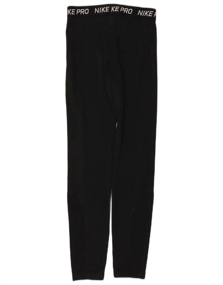 Leggings NIKE Girls Dri Fit Graphic 13-14 Anos XL Preto Poliéster