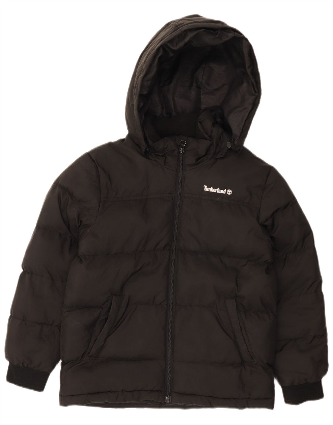 Casaco acolchoado com capuz TIMBERLAND para meninos 9-10 anos poliéster preto