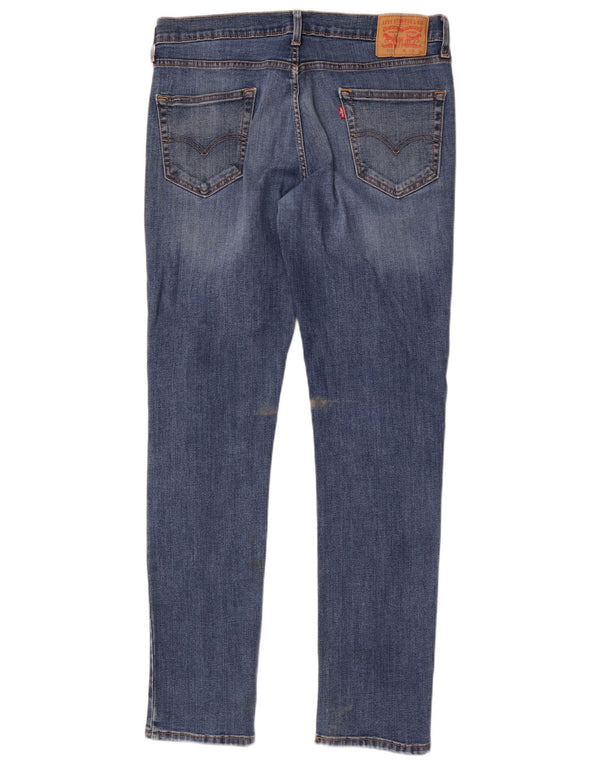 Calça Jeans Levis 511 Slim Masculina W34 L34 Azul Algodão