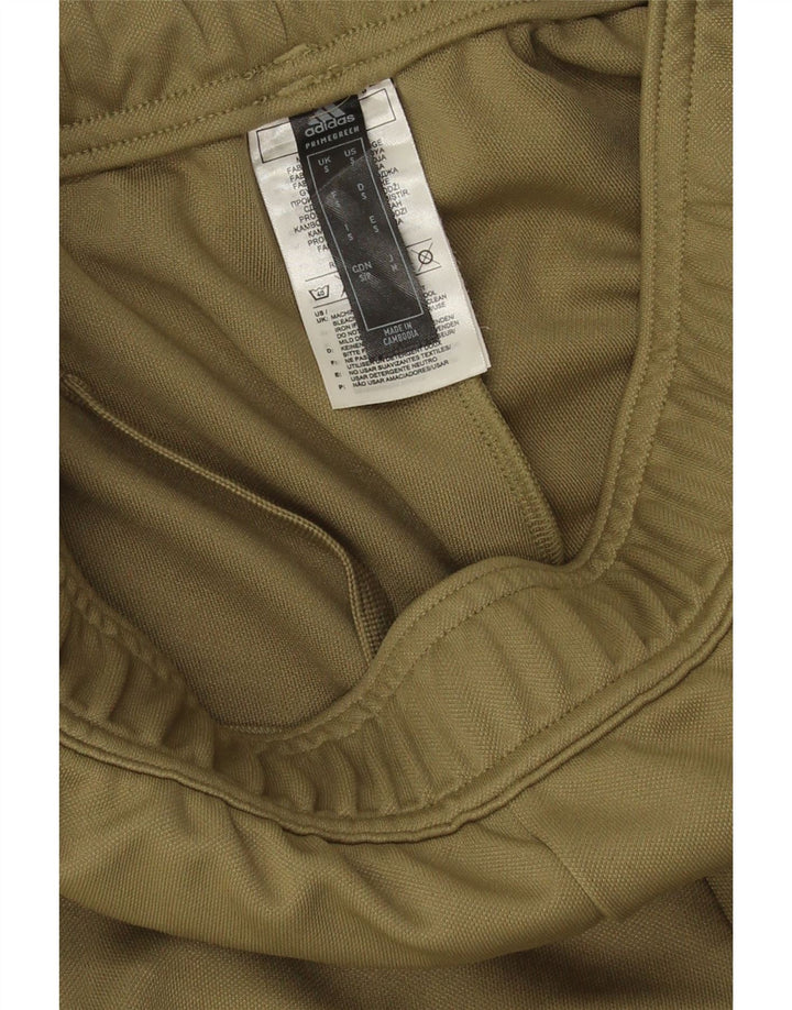Calça Adidas Masculina Treino Pequeno Poliéster Cáqui