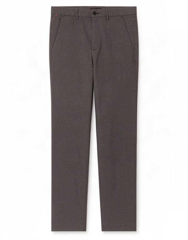 Tommy Hilfiger Mens Slim Chino Calças W32 L32 Azul Marinho Poliéster