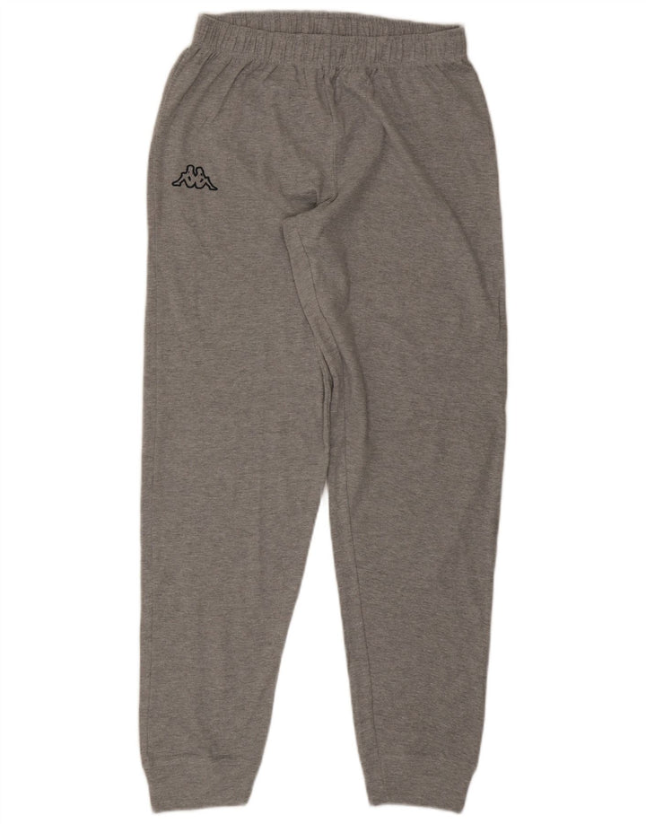Calça de treino masculina KAPPA Joggers grande cinza