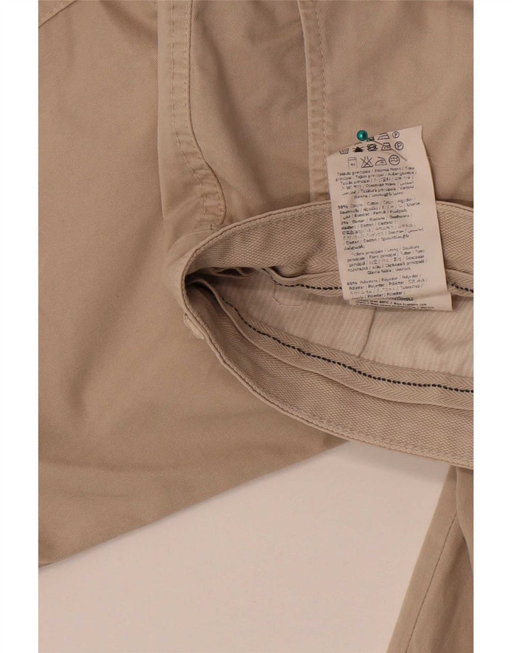 Liu Jo Mens Cargo Shorts IT 46 Pequeno W30 Algodão Bege