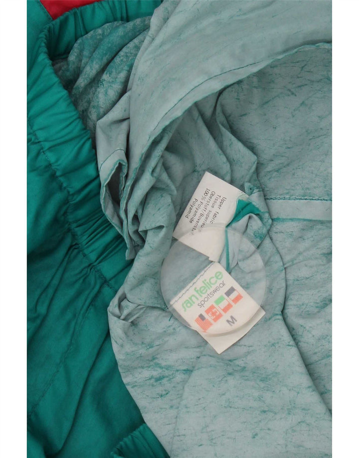 Jaqueta de chuva masculina grande com capuz San Felice UK 38 média multicolorida
