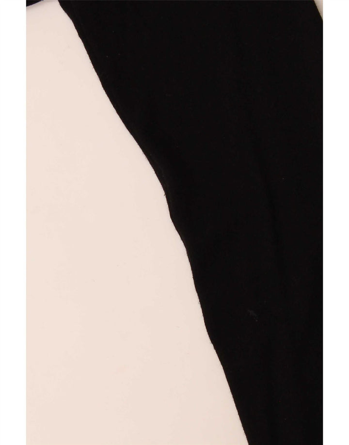 Vestido feminino Desigual com bainha gráfica UK 12 médio preto geométrico
