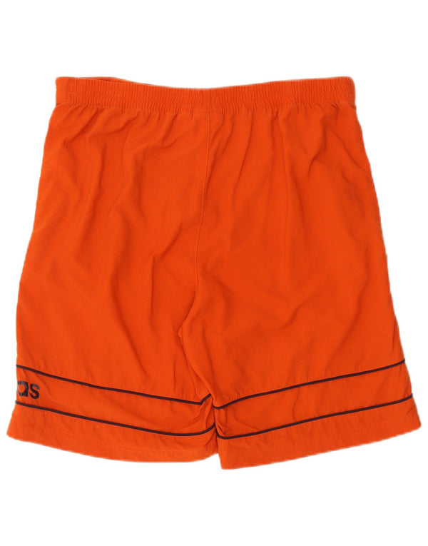 Adidas Mens Graphic Chino Shorts W36 Large Orange Polyamide