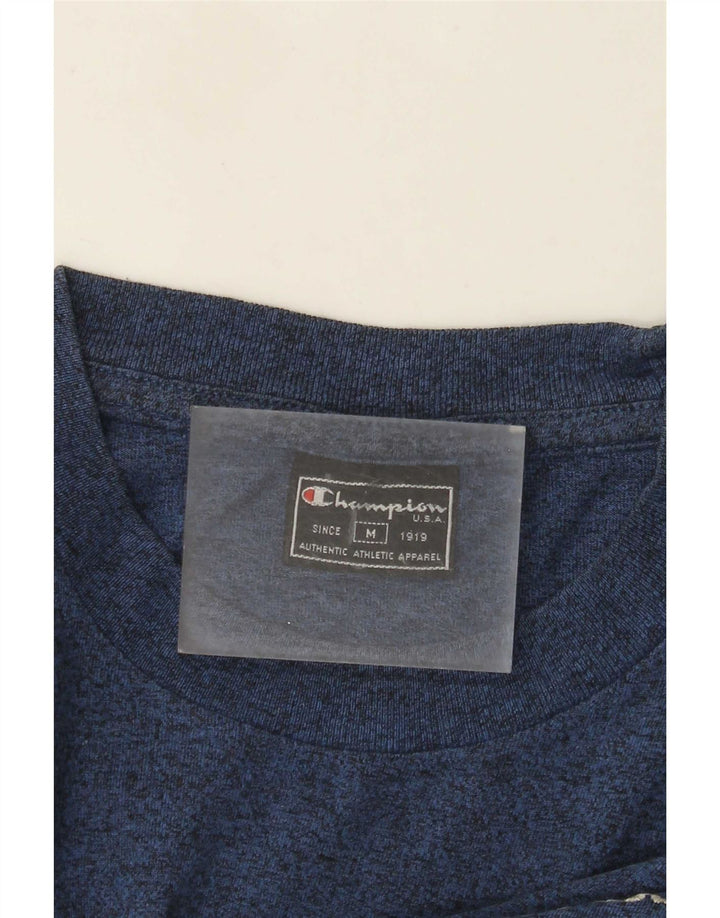 Camiseta masculina Champion azul médio