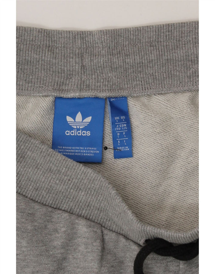 Adidas Mens Sport Shorts Grande Cinza Salpicado