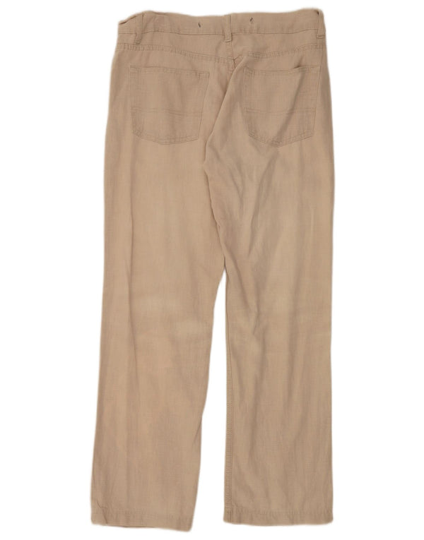 Calça casual reta masculina Cerruti 1881 W32 L28 bege