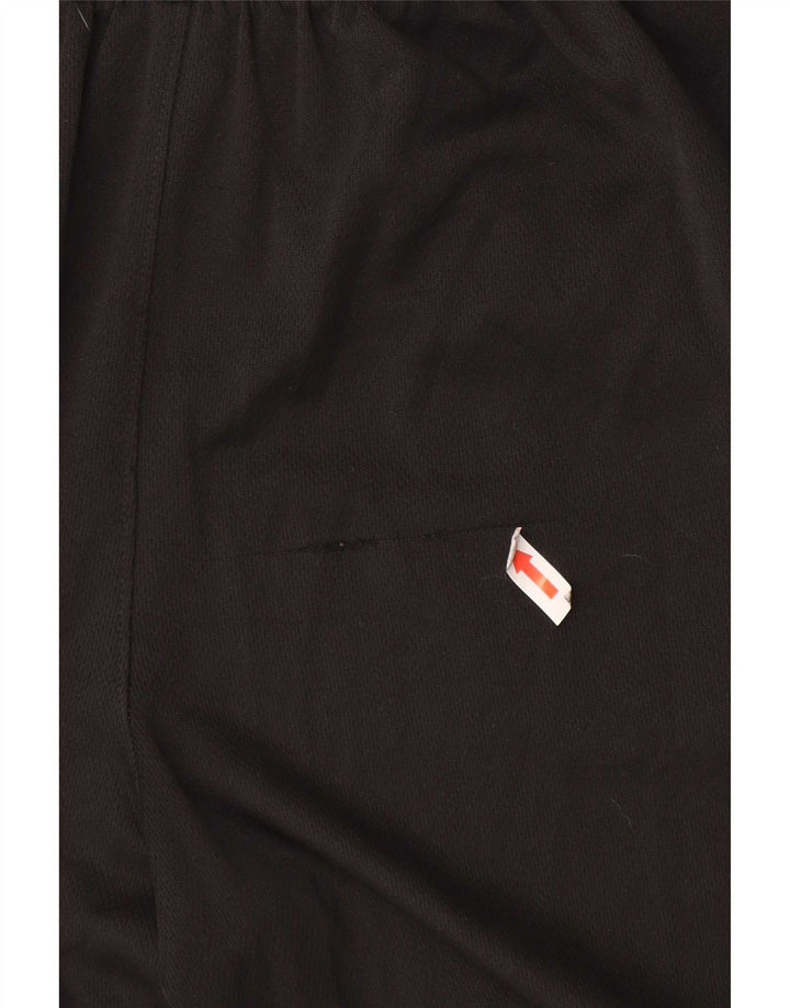 Shorts esportivos masculinos Adidas 12-13 anos grandes poliéster preto