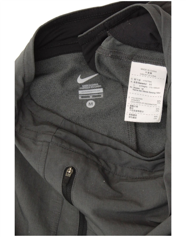 Calça de treino masculina NIKE poliéster cinza médio