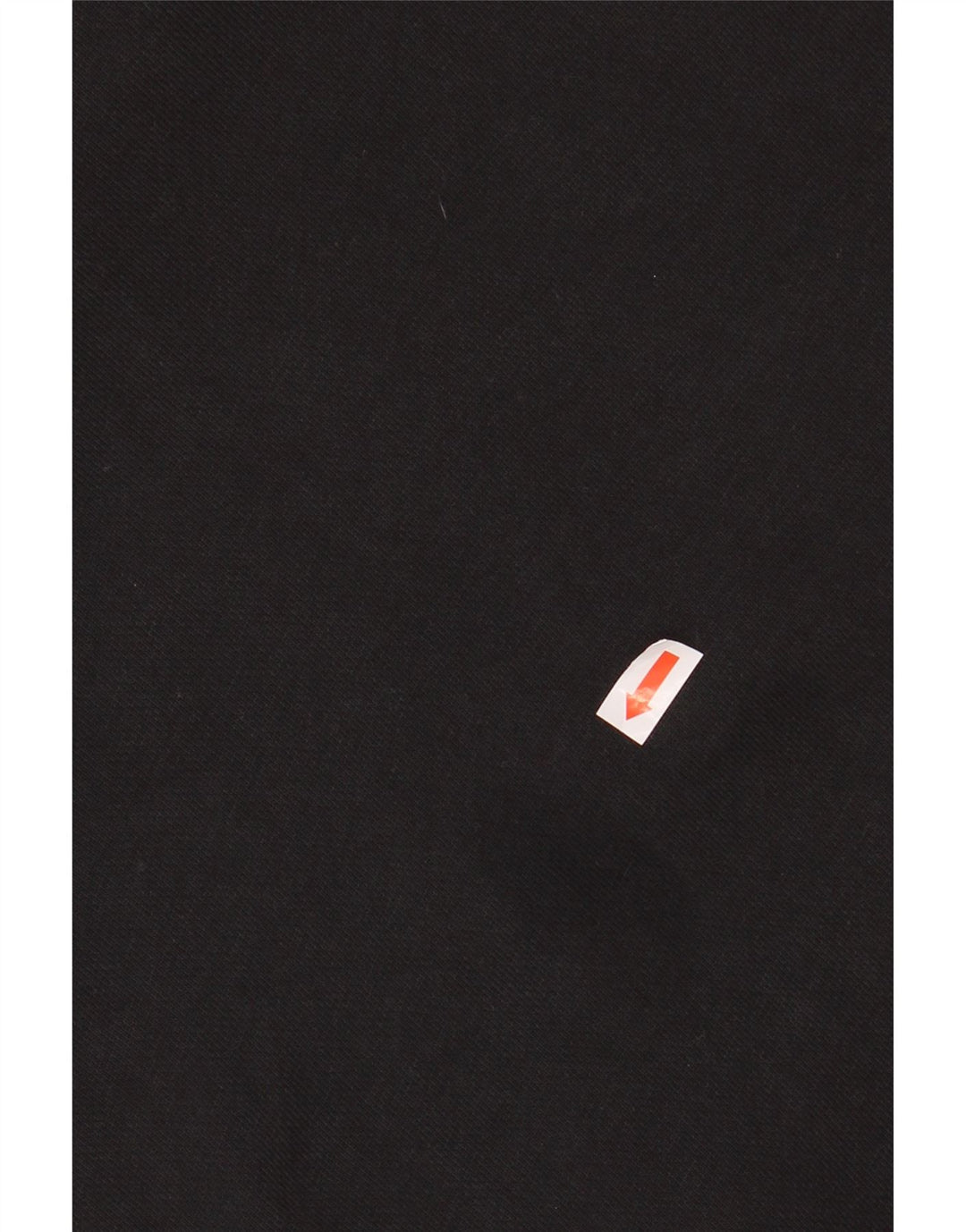 ADIDAS Womens Oversized Crop Hoodie Jumper UK 6 XS Preto Algodão