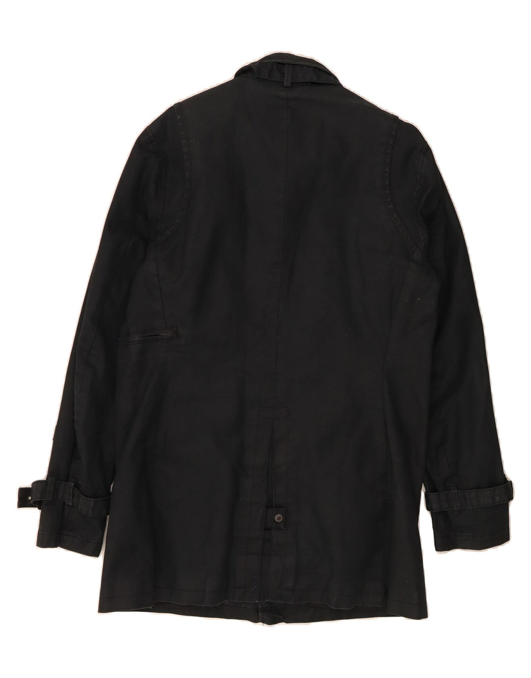 G-STAR Womens Overcoat UK 18 XL Black Cotton Vintage G-Star and Second-Hand G-Star from Messina Hembry 