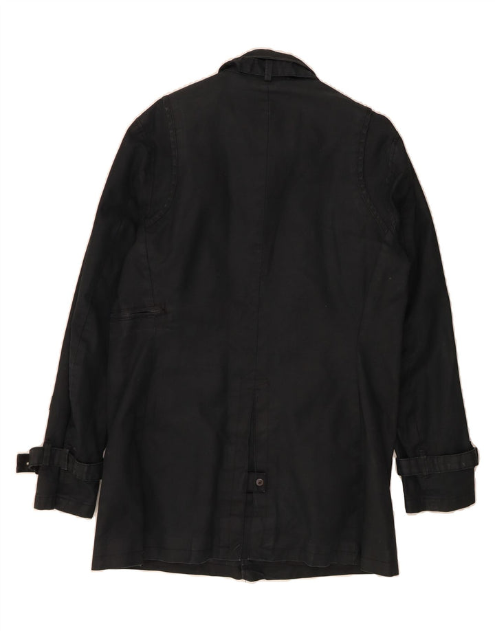 G-STAR Womens Overcoat UK 18 XL Black Cotton Vintage G-Star and Second-Hand G-Star from Messina Hembry 