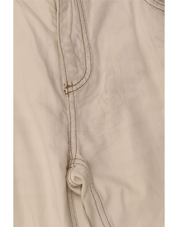 Jeans retos masculinos North Sails W34 L29 algodão branco