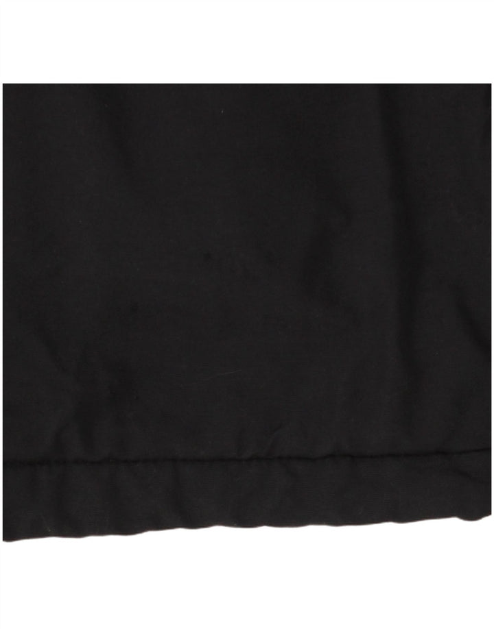 Jaqueta corta-vento masculina com capuz The North Face UK 40 grande preto inverno