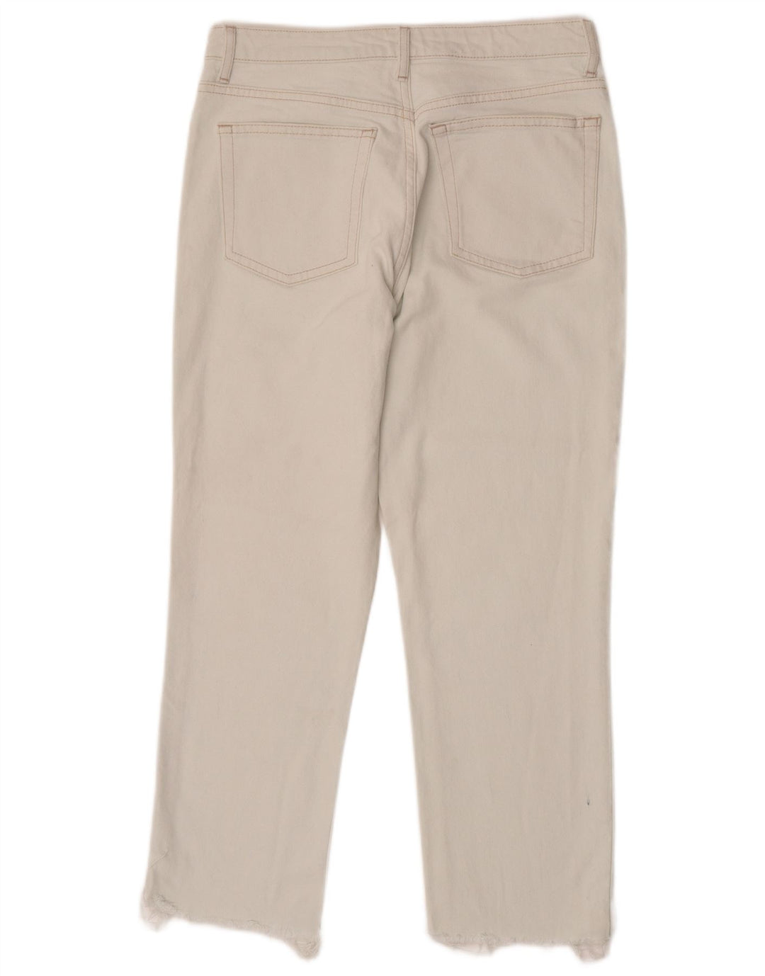 Calça jeans reta feminina TOPSHOP W30 L25 branca