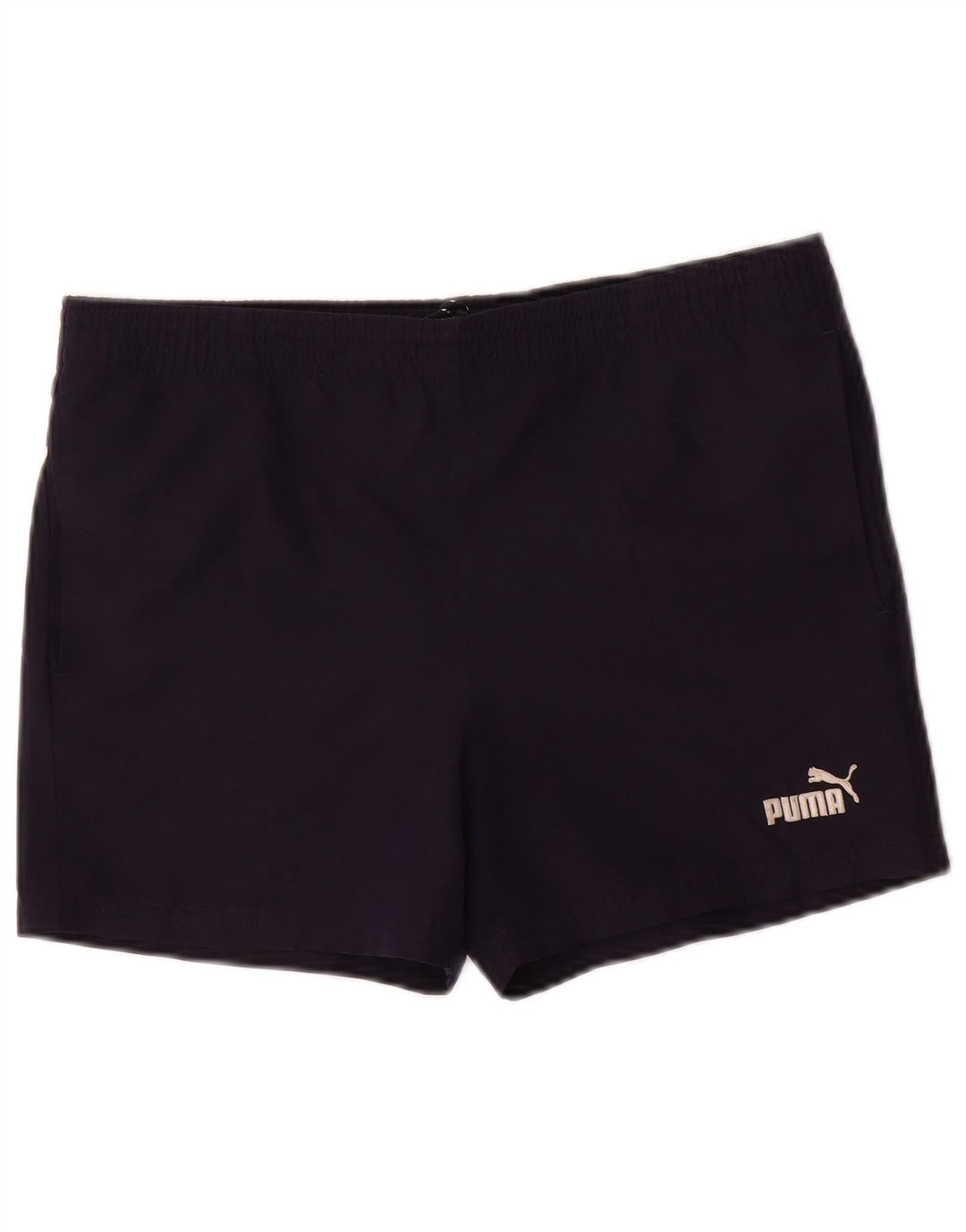 Shorts esportivos Puma meninos 11-12 anos azul marinho