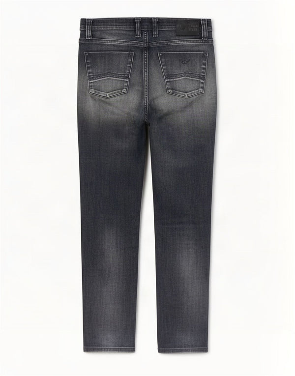 Armani feminino slim jeans W27 L29 algodão cinza
