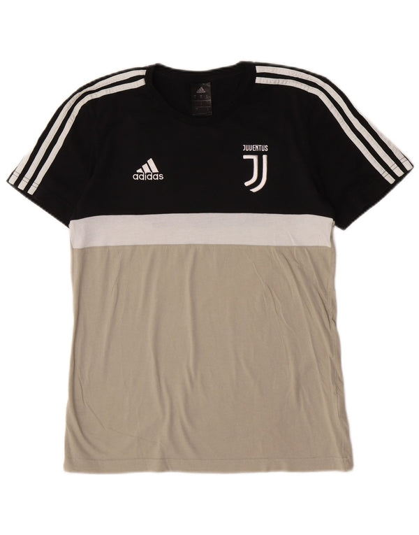 Camiseta Adidas Masculina Juventus Graphic Top Pequeno Colorblock Multicolorido