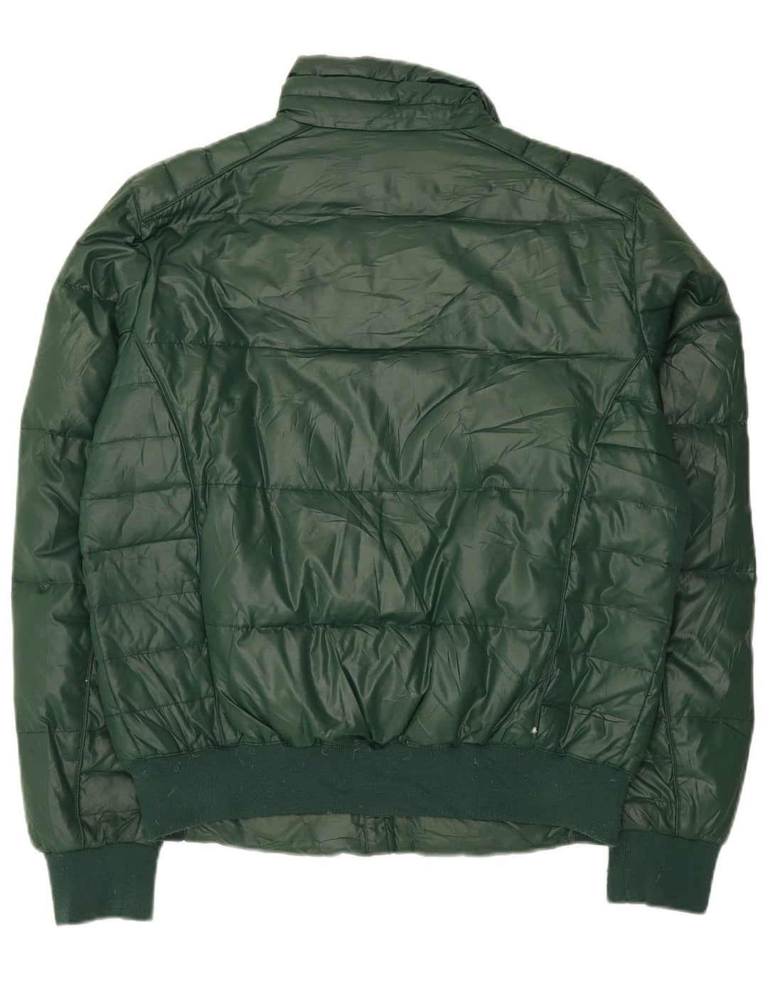Jaqueta acolchoada masculina Playlife UK 40 poliéster verde grande
