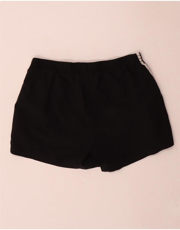 Shorts esportivos femininos Adidas UK 10 pequenos pretos
