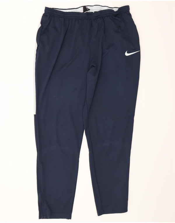 Calça Nike Dri Fit Feminina UK 18 XL Azul Marinho Colourblock