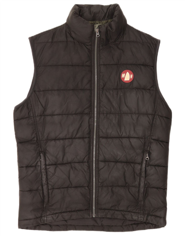Colete acolchoado masculino Murphy & Nye UK 40 grande poliamida preta